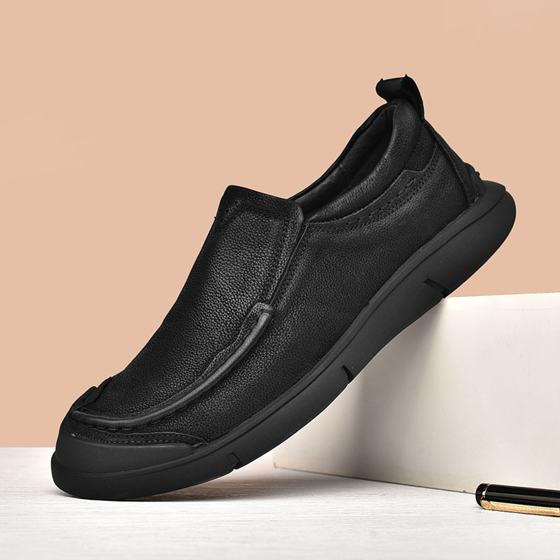 94615125 large leather shoes for men, leather soft soles